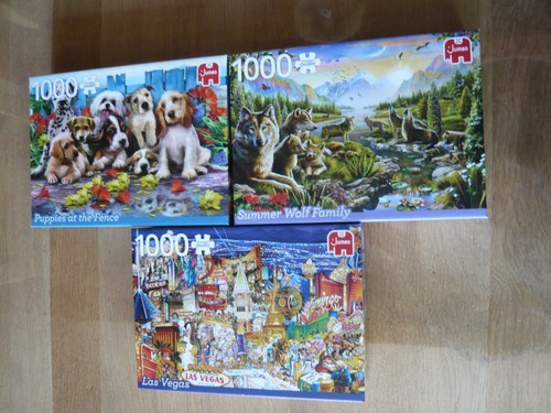 Lot puzzles jumbo - puzzles, 1000