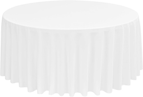 Nappes rondes blanches - 229, cm