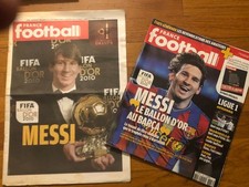 2 France Football  )) MESSI Ballon d'Or 2010