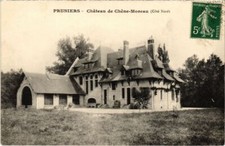 Old postcard Pruniers Chateau de Chene-Moreau FRANCE (1288083)