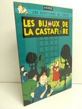 Tableau en bois laqué -  Tintin - Les Bijoux de la Castafiore