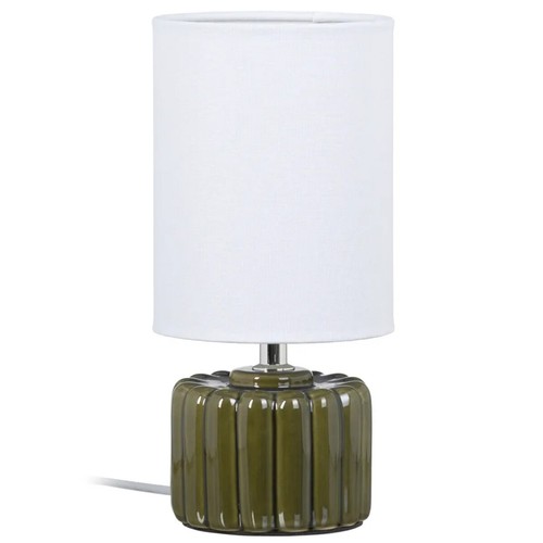 Lampe verte céramique 28 - en,