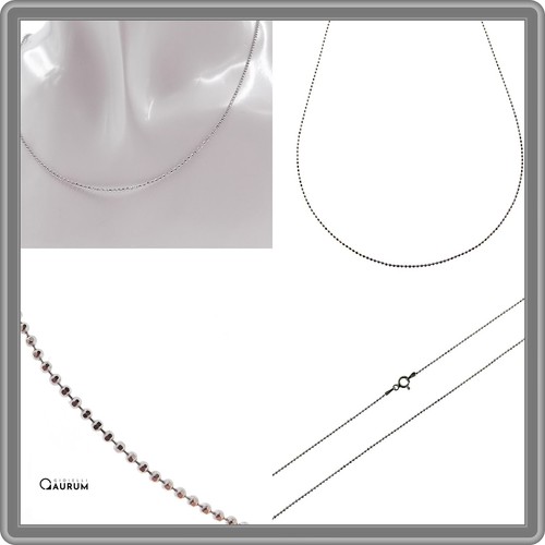 Chaîne collier billes - billes, en