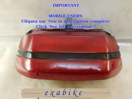 Feu arriere pour - arriere,