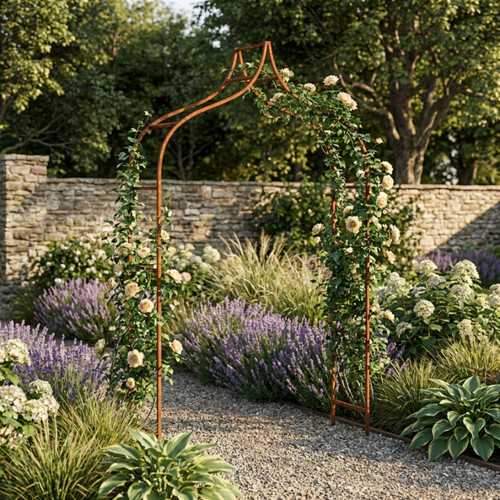 Arc jardin métal 240 x - jardin, en