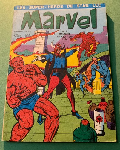 Marvel aout 1970 edition - marvel, 1970,edition