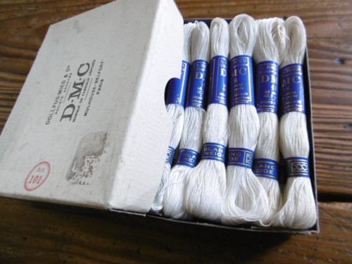 Coton broder blanc - broder,