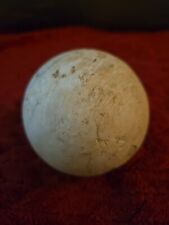 Natural Travertine Stone Ball For Table Shelf Vintage Sphere Sculpture decor 3"