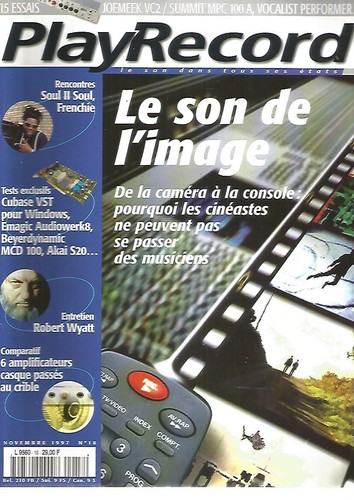 Playrecord son de - playrecord, n°18