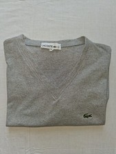 Pull lacoste col V taille L