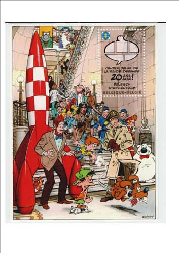 Bloc 134 tintin - , fusee