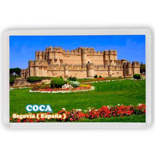 Magnets frigo castillo - magnets, coca