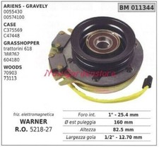 Embrayage Électromagnétique Warner Tondeuse Ariens Case Woods 011344
