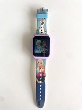 Montre interactive pour enfants Accutime Frozen 2 Elsa & Anna, bleue