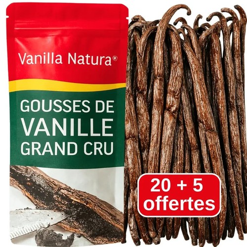 Gousses achetées 5 - 20, +