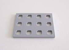 PLAYMOBIL (4120) SYSTEMx - light grey mounting plate holder 3176 3992 4402
