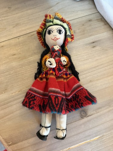 Poupée vintage pérou - poupée,