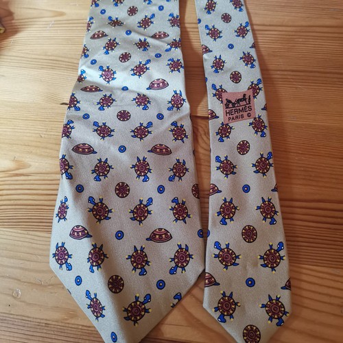 Cravate tie hermes 7690 - cravate,