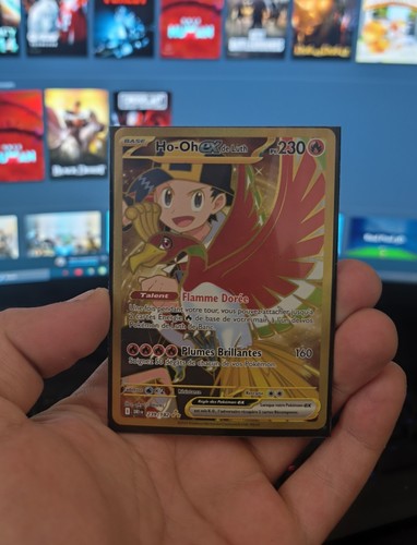 Carte pokemon de luth - carte, ho-oh