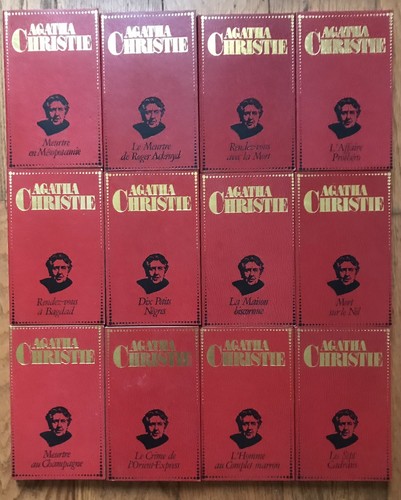 Lot livres d agatha - 12, d'agatha