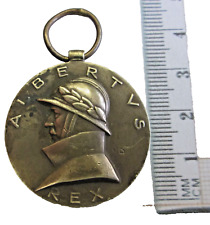 BELGIAN KING ALBERT MEDAL - ALBERTUS REX 1909-1934