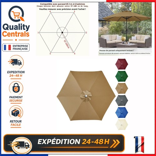 Housse parasol rechange - housse, de