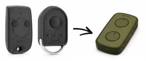 Télécommande copieuse somfy - télécommande,