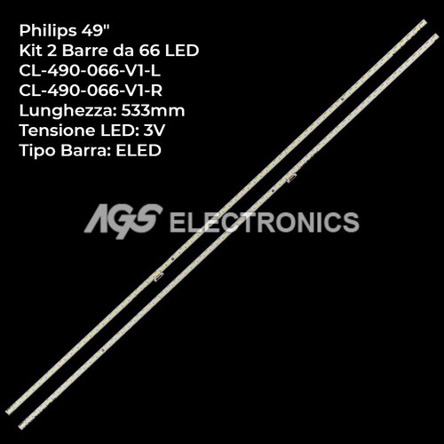 Kit barres ruban tv led - 2,