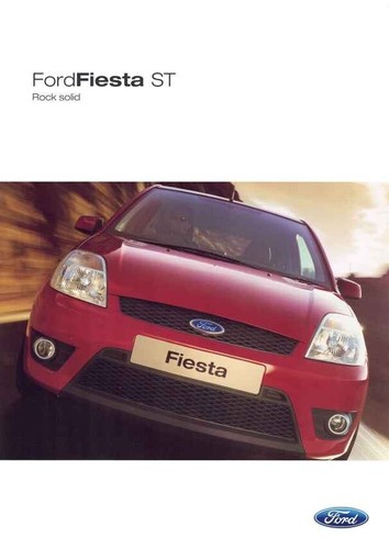 Catalogue brochure ford fiesta - catalogue,