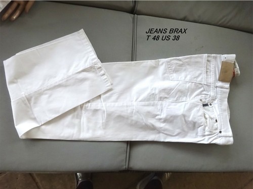 Pantalon jeans blanc de - ,