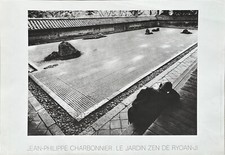 Jean-Philippe CHARBONNIER - Exhibition Poster The Zen Garden of Ryoan-Ji Kyoto Japan