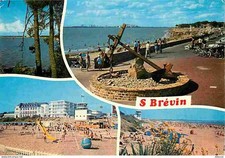 44 - Saint Brévin les Pins - Multivue - Beach - Anchor - Mobylettes - CPM - See