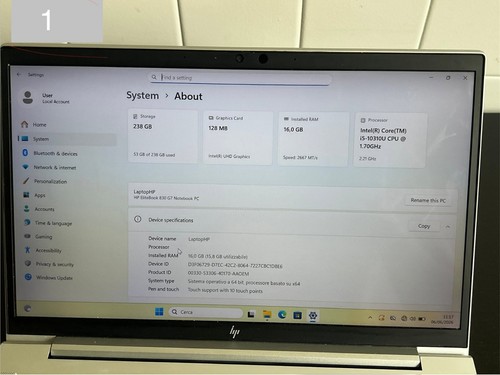 Elitebook 830 16 gb - 830,