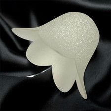 Abat-jour Tulipe Verre Dépoli