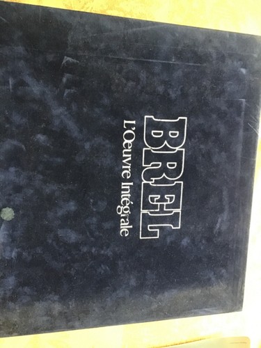 Jacques brel coffret - jacques, disques