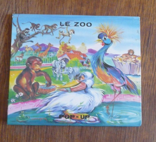 Pop livre animé zoo - pop-up,
