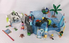 Playmobil Family Fun Marine Aquarium And Penguin Enclosure 70537 Zoo with EXTRAS