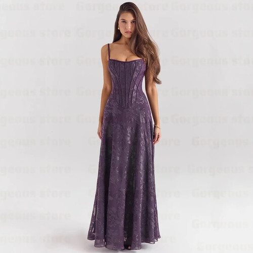 Robe longue maxi florale - robe, mesh