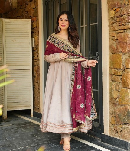 Bollywood party wear anarkali - party,