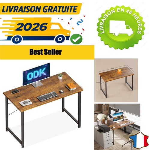 Bureau ordinateur compact - bureau, d'ordinateur