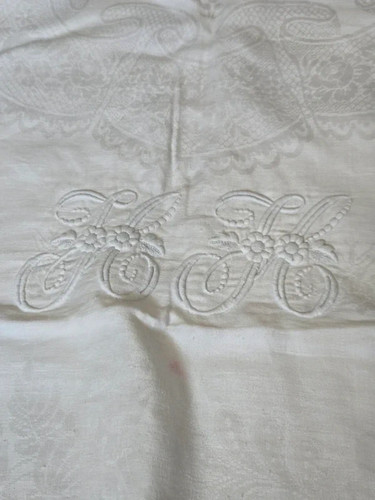 Grande nappe damassée 25m - nappe,