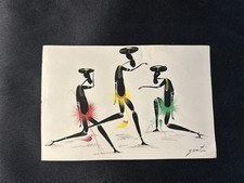 Peinture Africaine Signée