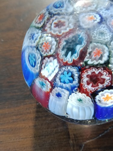 Sulfure verre millefiori - en,