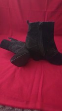 Boots BATA 36 – Daim noir