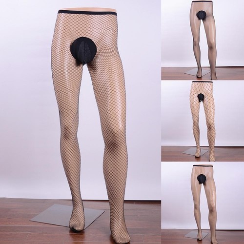 Collant résille sexy homme