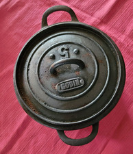 OLD SMALL CAST IRON CASSEROLE / POT NO. 5 GODIN BRAND