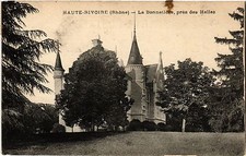 Old postcard Haute-Rivoire La Bonnetiere near des HALLES (462087)