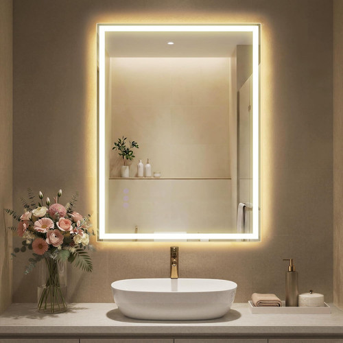 Miroir salle bain avec - de,