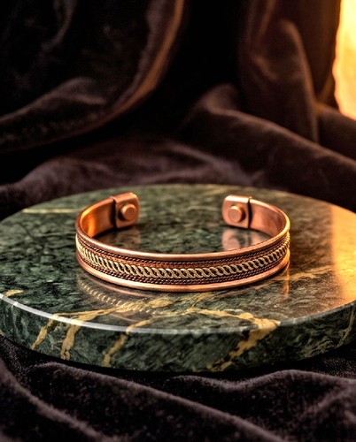 Bracelet cuivre magnétique - cuivre,