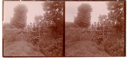 Photo ancienne stéréo début